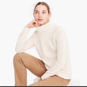 J Crew Always Roll Turtleneck Knit Sweater